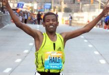 Haile Gebrselassie bate el récord del mundo de maratón en Berlín