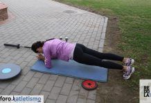 Ejercicios de fuerza: lumbares y abdominales
