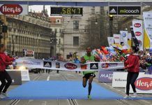 Gebreselassie pierde su récord nacional de media maratón en Praga