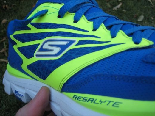 Skechers GOrun Ride Detalle Empeine Exterior