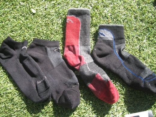 Darn Tough Vermont Calcetines - Todos - Lateral - Fuera