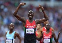 Rudisha debuta con 45.15 en 400 metros