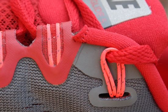 Nike Lunarglide + 5 - Detalle primer ojal