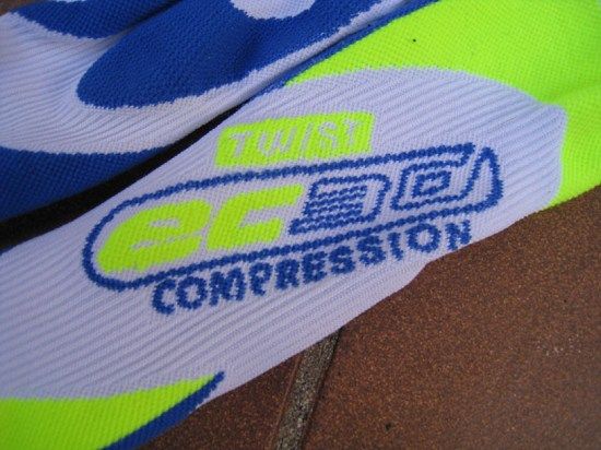 EC3D Twist Compression Socks - Detalle Marca-Modelo