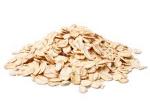 Nutrición sana: copos de avena