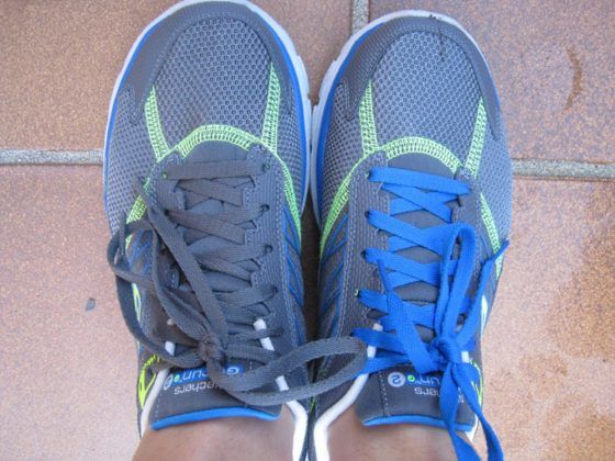 Skechers GOrun Ride 2 Detalle Cordoneras