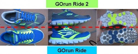 Skechers GOrun Ride 2 GOrun Ride 2 vs GOrun Ride