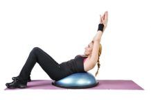 Quema grasas en casa con bosu, gomas y fitball