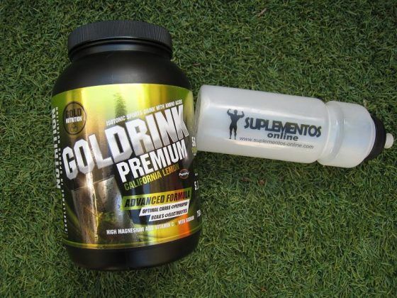 20140813 - Gold Nutrition Goldrink Premium - Bote y Bidon