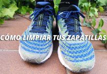 Cómo limpiar las zapatillas de running