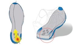The North Face Hyper Track Guide - Amortiguacion talon