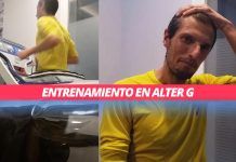 Entrenando en Alter G, quedan 65 días #objetivomaratón