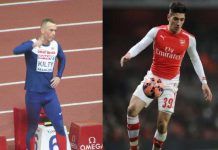 Richard Kilty se harta de los futbolistas veloces