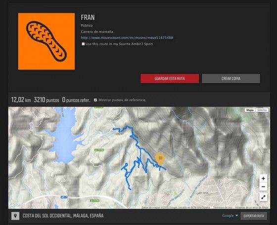 movescount rutas2