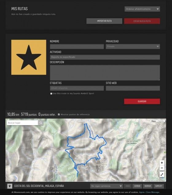 movescount rutas3