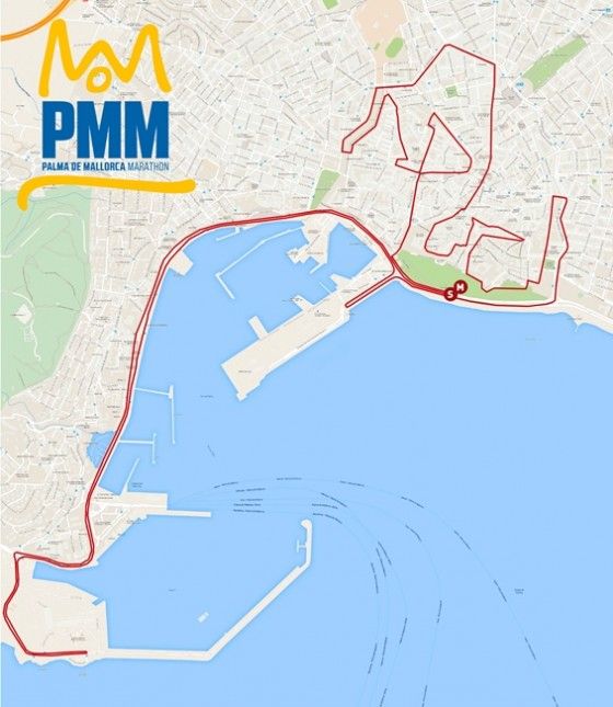 palma mallorca marathon recorrido