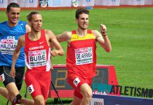 Ureña se despide del decathlon en Ámsterdam
