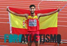 David Bustos se proclama subcampeón de Europa de 1.500 al sprint