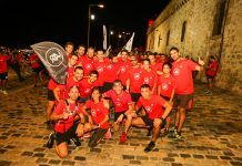 Evento del fuego, primer evento del adidas runners Barcelona