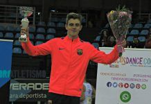 Adrián Ben rompe el récord junior de 1.500 en Gallur