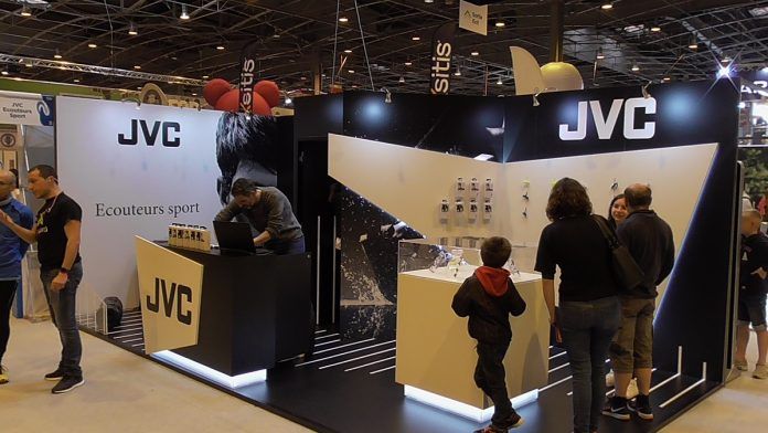 JVC-AE-Wireless-Stand-Expo-Paris-Marathon