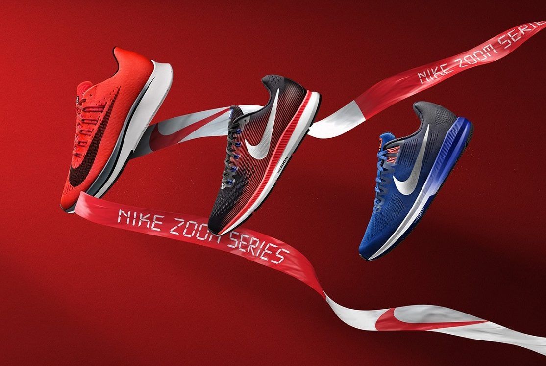 Nike Zoom Series: Vaporfly 4%, Zoom Fly, Pegasus 34 y Structure 21