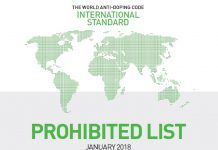 Todo lo que debes saber de la Lista de Sustancias Prohibidas WADA 2018 Lista de Sustancias Prohibidas WADA 2018 - Portada