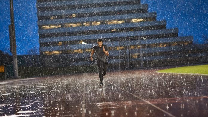 Bose SoundSport Free Corriendo Lluvia