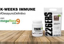 226ERS K-Weeks Immune: ahora con probióticos Megaflora 9 EVO 226ERS K-Weeks Immune