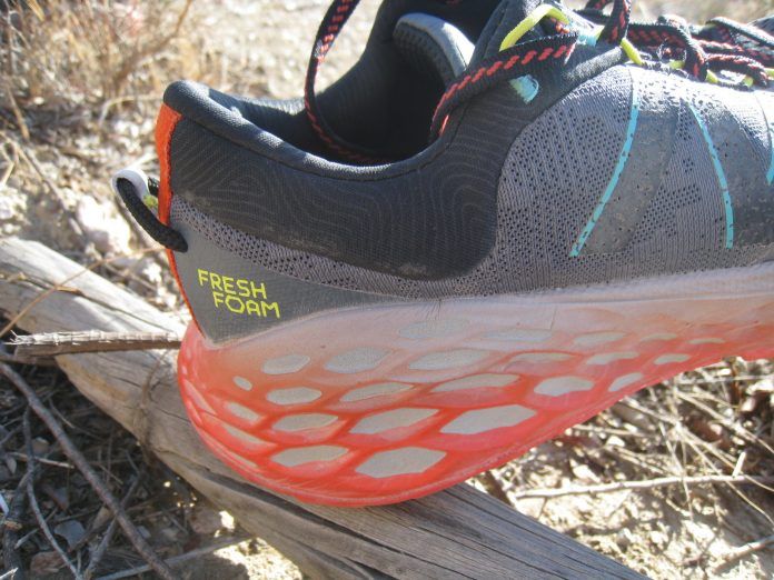 New Balance Fresh Foam More Trail v1 Upper Talon