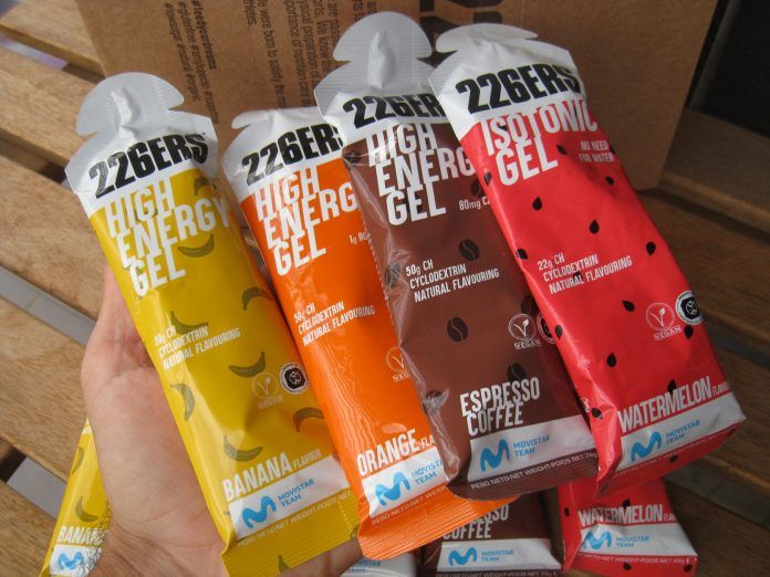 226ERS Geles High Energy Isotonic 2 Nuevos Sabores