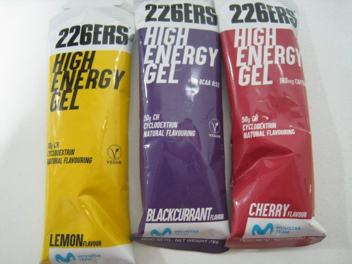226ERS High Energy Gel ISO Gama High Energy