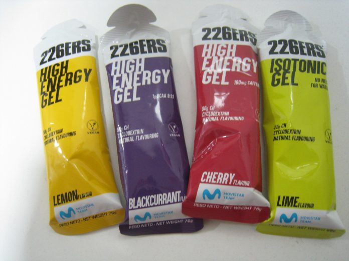 226ERS High Energy Gel ISO Sabores
