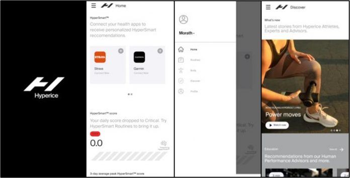 Hyperice Hypervolt App General 1