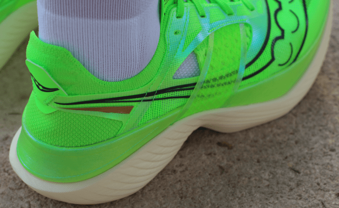 Saucony Endorphin Elite Estructura talon