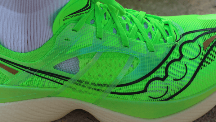 Saucony Endorphin Elite Upper