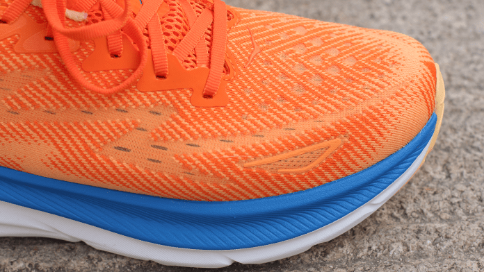 HOKA Clifton 9 Upper detalle