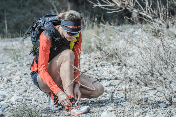 Ragna Debats calzado Marathon Des Sables 2023