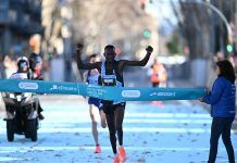 Kibiwott Kandie y Joyciline Jepkosgei se imponen en la eDreams Mitja Marató Barcelona by Brooks 2024 Kandie Mitja Marató Barcelona