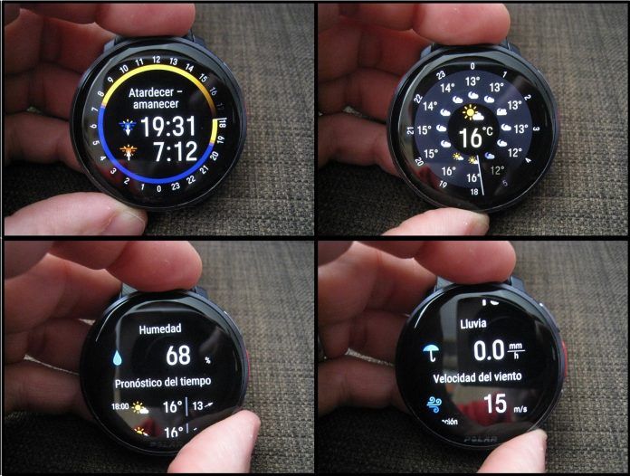 Polar Vantage V3 El Tiempo
