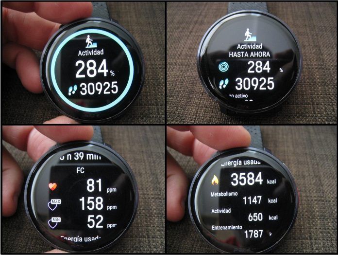 Polar Vantage V3 Widget Diario