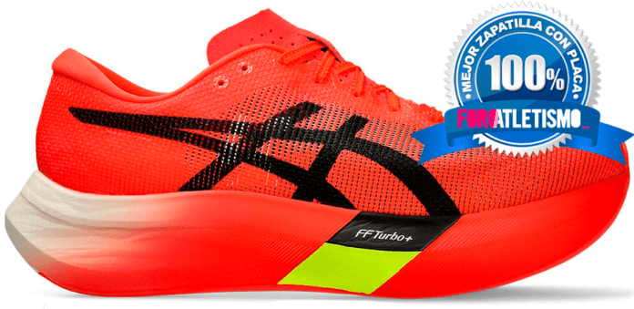 ASICS Metaspeed Sky Paris Mejor zapatilla con placa de rendimiento