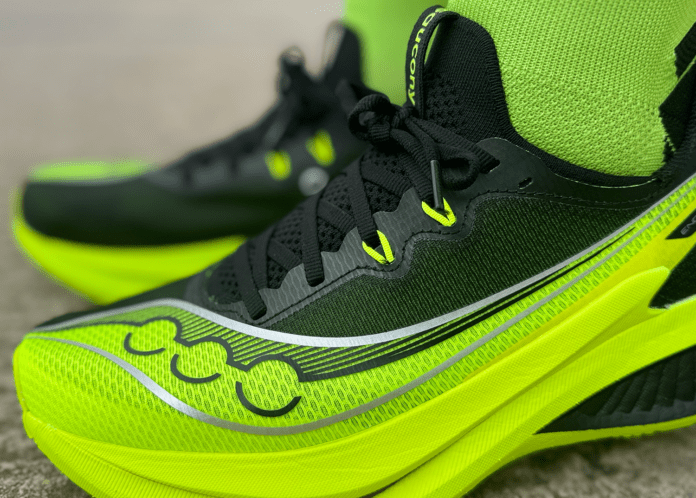 Saucony Endorphin Pro 5 Upper logo