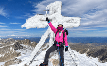 La artista y periodista Tatiana Roig afrontará la Maratón de Valencia tras superar una parálisis de sus articulaciones por Artritis Reumatoide Ascenso Pico Aneto